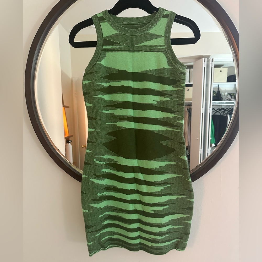 Funky patterned mini dress